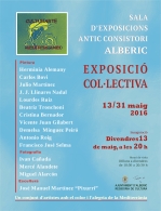 Exposición colectiva de arte con obras de más de una decena de autores en Alberic
