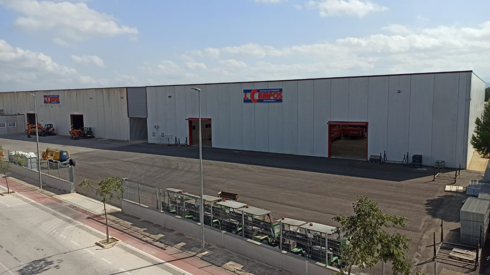 J. Campos Alquiler y Venta de Maquinaria - Plataformas elevadoras, Alquiler de furgonetas, Grúas