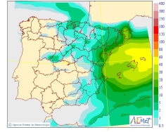 RIESGO DE FUERTES LLUVIAS HASTA EL MIÉRCOLES