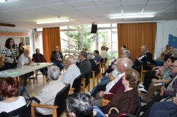 M. Josep Ortega s’ha reunit amb els usuaris de la Residència de la Tercera Edat dins del programa ‘L’alcaldessa t’escolta’
