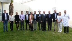 Una delegación de gestores sanitarios de Europa Central y del Este visita el Hospital de La Ribera para estudiar el Modelo Alzira