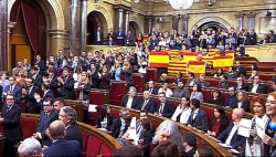 El independentismo consuma el desafío