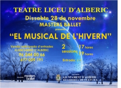 El Teatre Liceu de Alberic acoge El Musical de l'Hivern