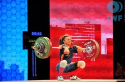 EXCEPCIONAL ESTEFANÍA JUAN EN EL CAMPEONATO DEL MUNDO.