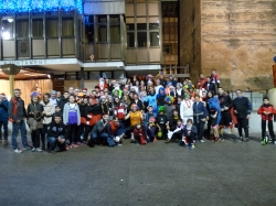 Benifaió celebró la carrera solidaria de San Silvestre con un buen ambiente deportivo y festivo