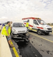 Los hospitalizados por accidentes de tráfico caen a la mitad en cinco años