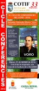 El COTIF inicia el cuarto ciclo de conferencias con la presencia de Voro