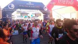 Adil Elham y Patricia Montalvo se imponen en  la VIII Mitja Marató Roquette Benifaió