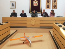 La Universitat Politècnica de València y el Ayuntamiento de Algemesí inician un proyecto de uso de drones en videovigilancia de los campos de Algemesí