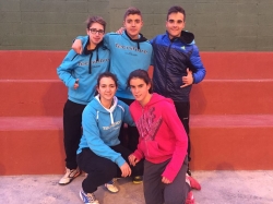 VICTORIA DEL EQUIPO CADETE DE TENISQUASH CONTRA EL CT SAX