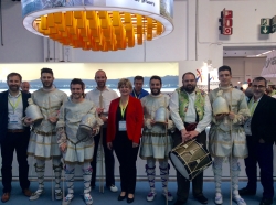 Los Tornejants de Algemesí abren el Salón Internacional de Turismo de Barcelona