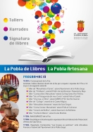 L'Ajuntament de la Pobla Llarga ha organitzat per al proper dissabte 23 d'abril la I Edició de "La Pobla Artesana/ La Pobla de Llibres".