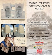 Alberic acoge una exposición con realidad virtual sobre el recinto amurallado de Morella