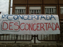 Los colegios concertados inician su primera gran oleada de protestas