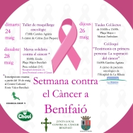 La lucha contra el cáncer centra la actividad solidaria durante esta semana en Benifaió