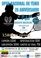 OPEN NACIONAL DE TENIS 25 ANIVERSARIO CENTRO DEPORTIVO TENISQUASH
