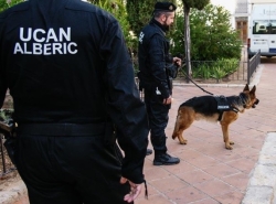 Alberic reduce el consumo de estupefacientes en la vía pública gracias a la Unidad Canina de la Policía Local