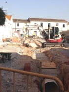 La calle Cervantes de Algemesi se verá afectada por obras de mejora de alcantarillado y calzada