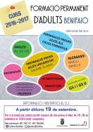 El Ayuntamiento de Benifaió oferta una amplia variedad de actividades culturales y juveniles con descuentos para desempleados y familias numerosas