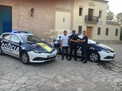 Los vehículos híbridos de la Policía Local ya patrullan por Alberic