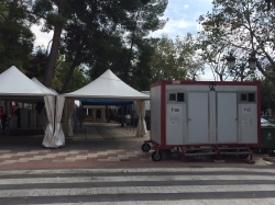 El Ayuntamiento de Algemesí lanza una campaña de limpieza viaria, contendores y lavabos gratuitos para estas fiestas con el eslogan “Disfruta amb resp