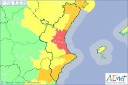El tiempo: Aemet activa el aviso amarillo por calor en Valencia