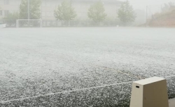 Las tormentas descargan con fuerza en Valencia