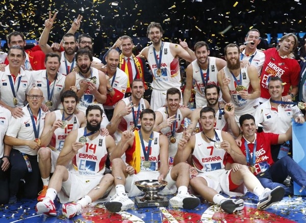 España vuelve a bañarse en oro