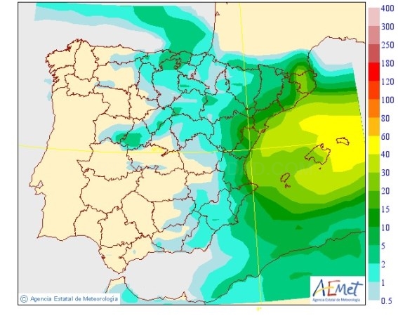 RIESGO DE FUERTES LLUVIAS HASTA EL MIÉRCOLES