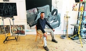 Luis Lonjedo: «He disfrutado mucho pintando personajes con tanta fuerza, con miradas y expresiones muy especiales»