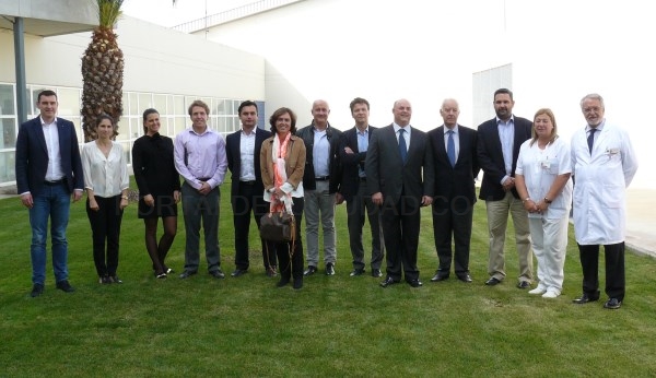 Una delegación de gestores sanitarios de Europa Central y del Este visita el Hospital de La Ribera para estudiar el Modelo Alzira