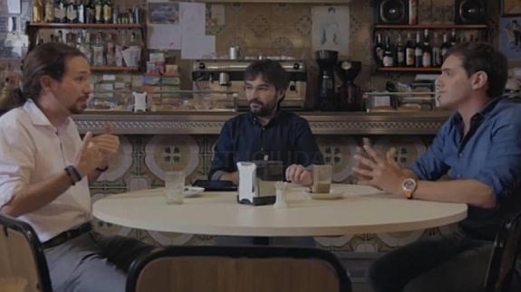 Gestión económica y lucha contra la desigualdad copan el cara a cara entre Iglesias y Rivera