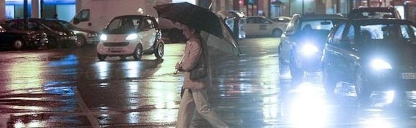 Lluvias de hasta 138 litros y fuertes vientos derriban árboles y complican el tráfico