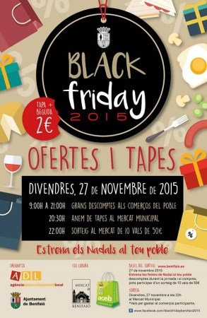 Més de 32 comerços oferiran en el BLACK FRIDAY de Benifaió
