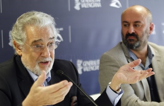 Domingo avala la nueva etapa de Les Arts