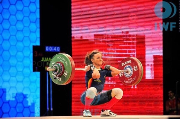 EXCEPCIONAL ESTEFANÍA JUAN EN EL CAMPEONATO DEL MUNDO.