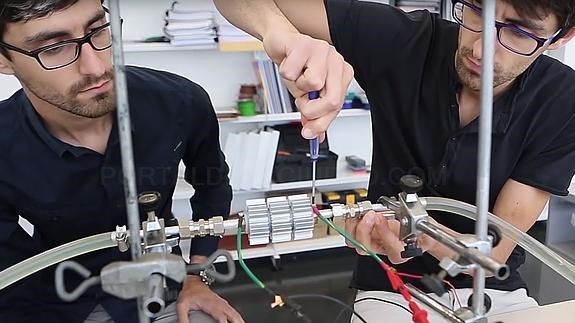 La energía se esconde en el tubo de escape