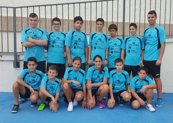 L’escola de frontenis del Club de Tenis de Carlet participa en els Jocs Esportius