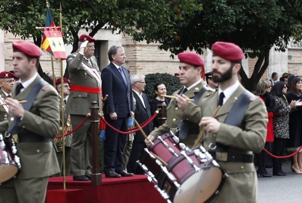 Ninguna representación de altos cargos de la Generalitat en la Pascua Militar de Valencia