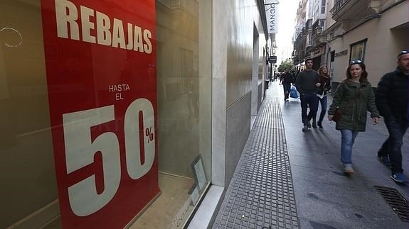 Las rebajas se estranan con un 5% más en ventas estimadas