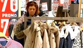 La bajada de temperatura anima las ventas de prendas de abrigo en rebajas