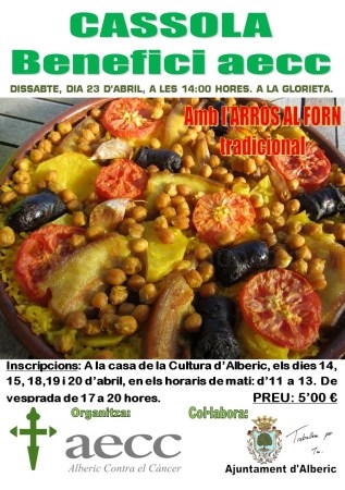 Alberic celebra una jornada culinaria para luchar contra el cáncer