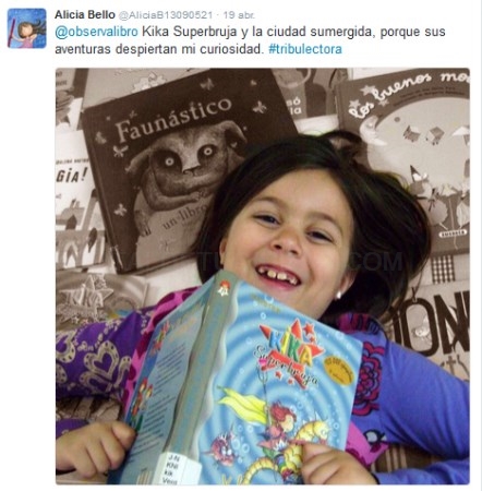 Alicia Bello, finalista en la campanya tribulectora