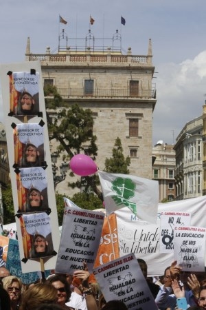 La concertada sale de nuevo a la calle por la libertad de elección en Infantil