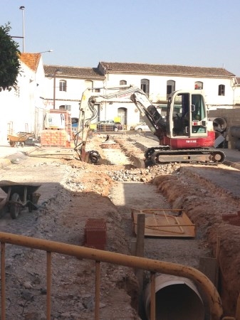 La calle Cervantes de Algemesi se verá afectada por obras de mejora de alcantarillado y calzada