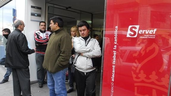 El paro sube en la Comunitat Valenciana un 1,5 % en agosto