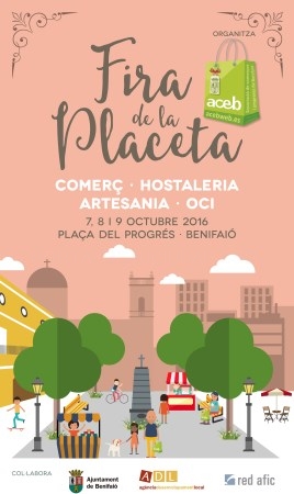 Benifaió acerca el comercio local a los vecinos a través de la “Fira de la Placeta”