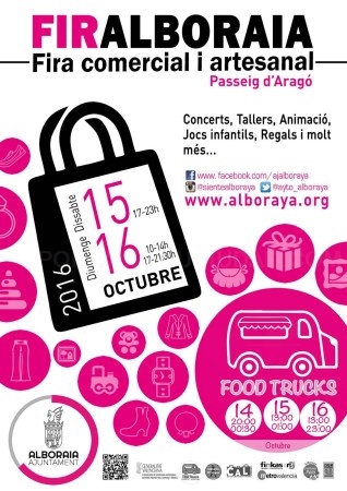 Los ‘Food Trucks’ serán protagonistas en la ‘II Feria comercial y artesanal de Alboraya’