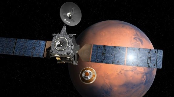 Europa pone a prueba su tecnología de aterrizaje marciano