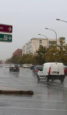 Alerta naranja en Valencia: el frente de lluvias deja 140 litros en 24 horas